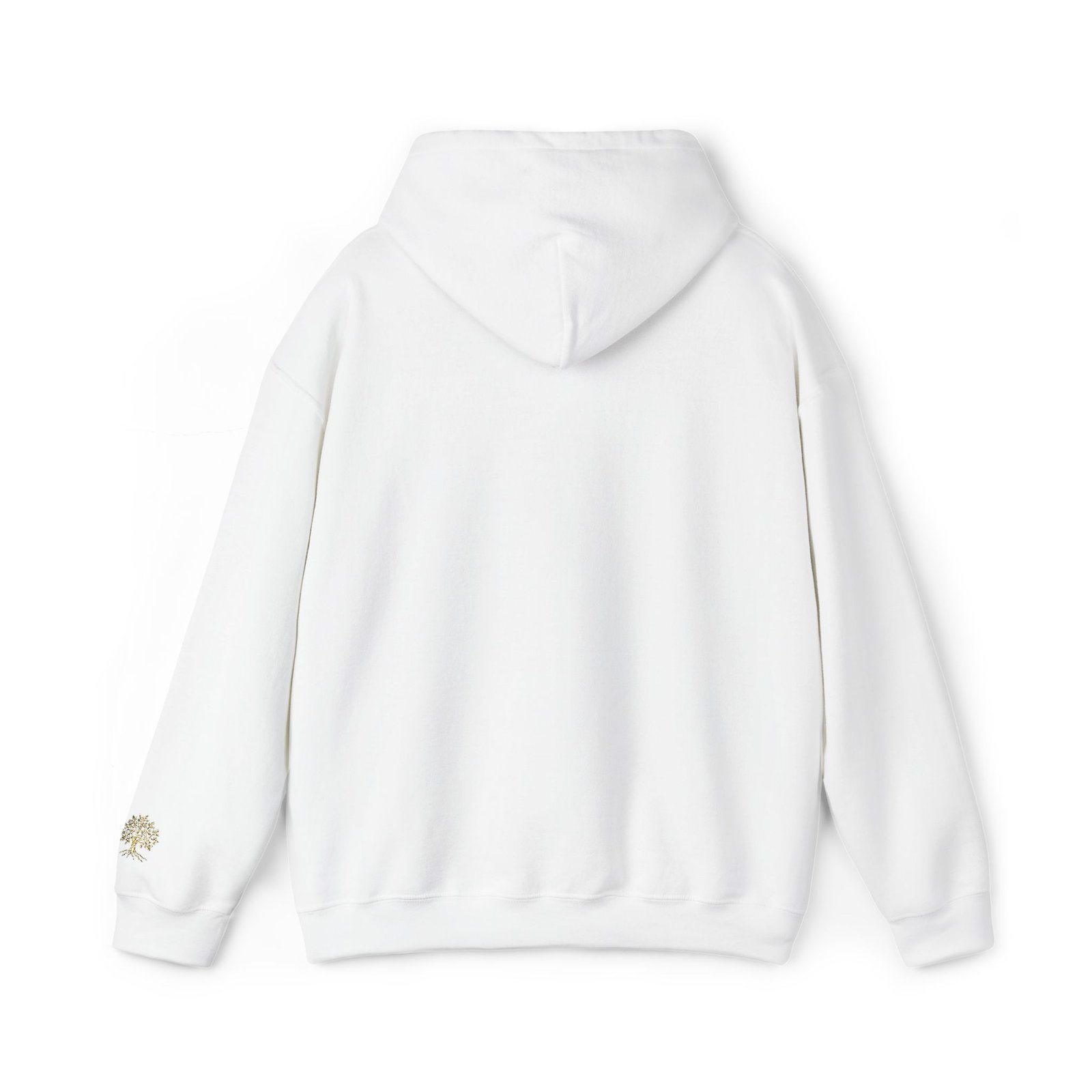 Embroidered Tree Hoodie — Unisex Fleece Sweatshirt - view 6