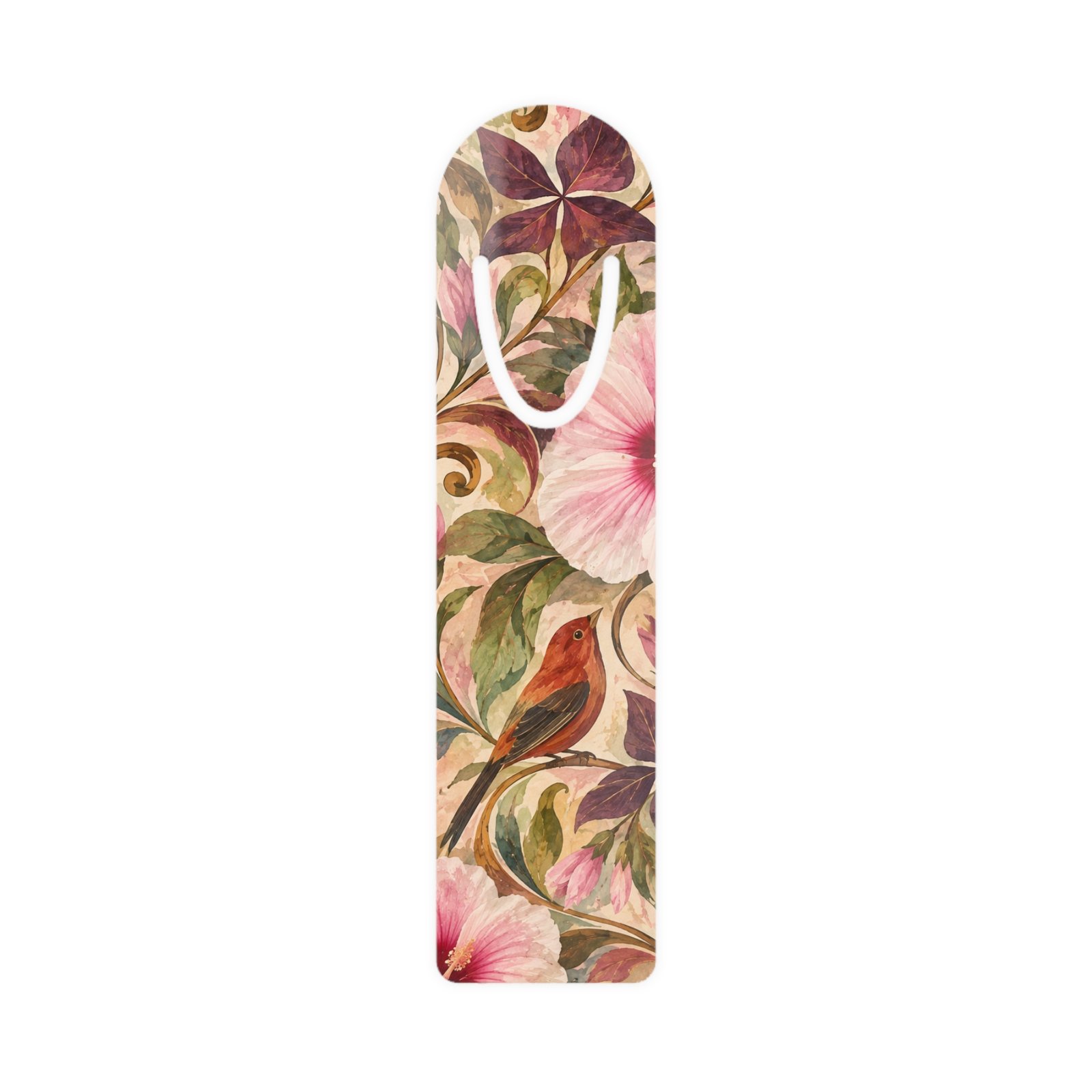 Abstract Botanical Collection — Hibiscus Bookmark