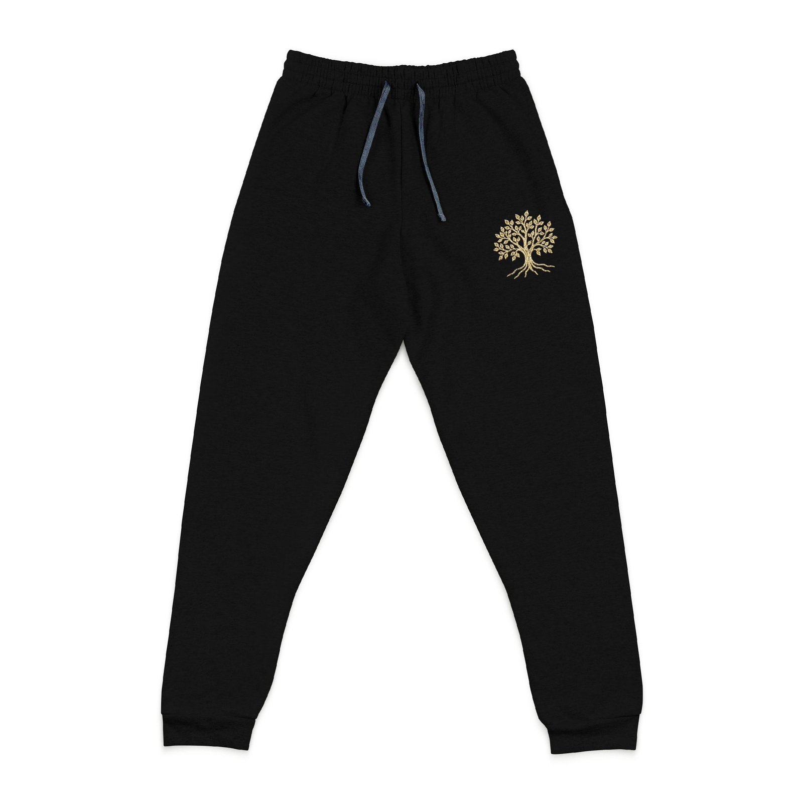 Embroidered Tree Joggers — Unisex Fleece Sweatpants - view 3