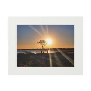 Low Tide – Fine Art Print with Passepartout Mat