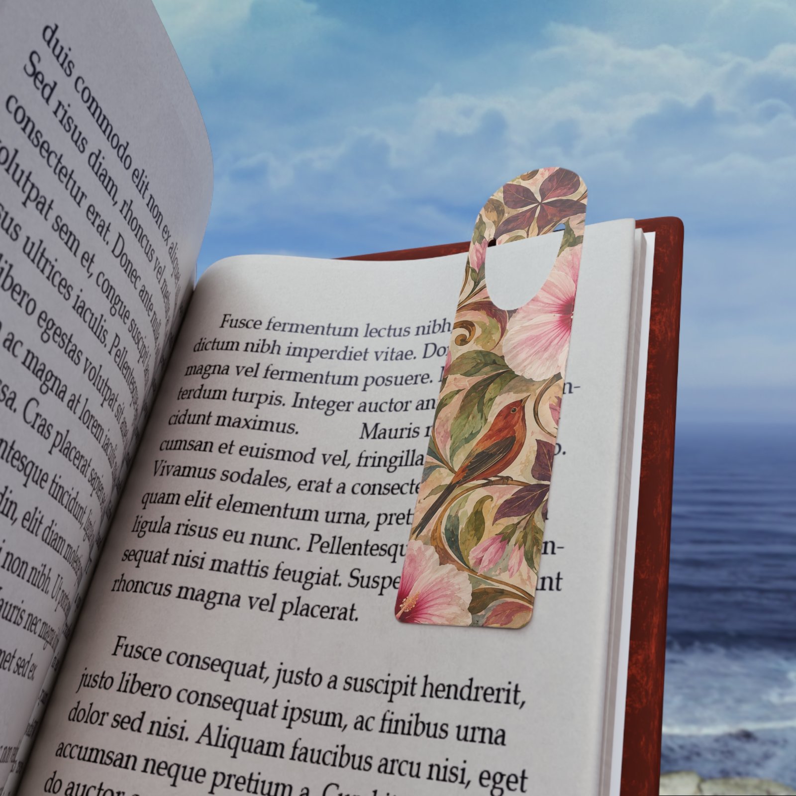 Abstract Botanical Collection — Hibiscus Bookmark - view 4