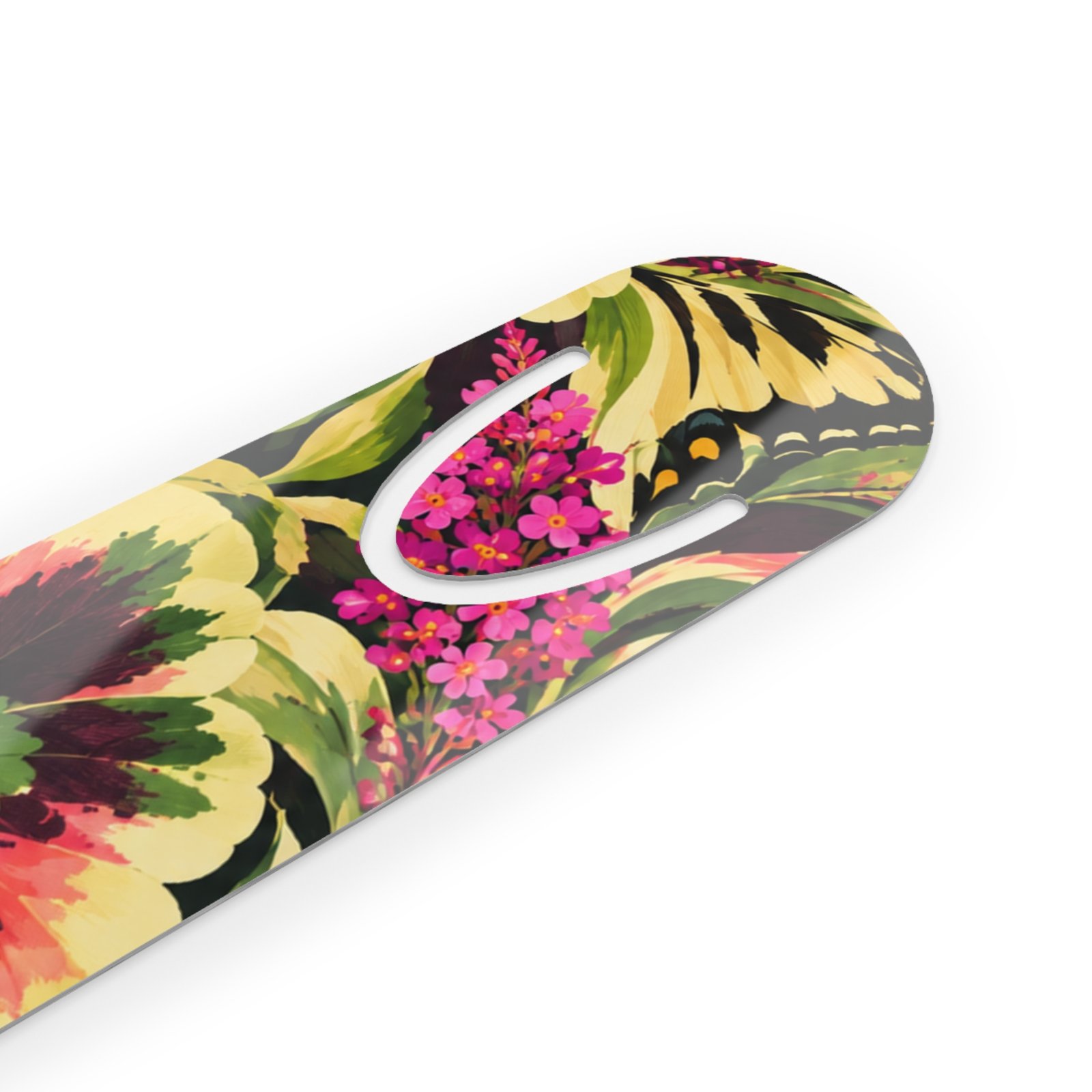 Abstract Botanical Collection — Geranium Bookmark - view 3