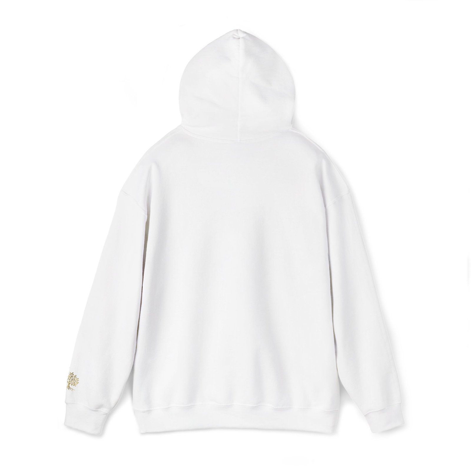 Embroidered Tree Hoodie — Unisex Fleece Sweatshirt - view 7